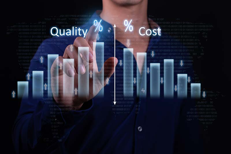 Qualität und Kostenoptimierung